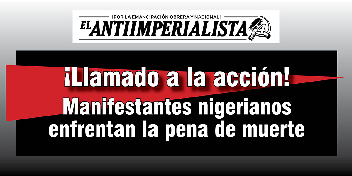 ¡Llamado a la acción! Manifestantes nigerianos enfrentan la pena de muerte  |  2024年10月21日