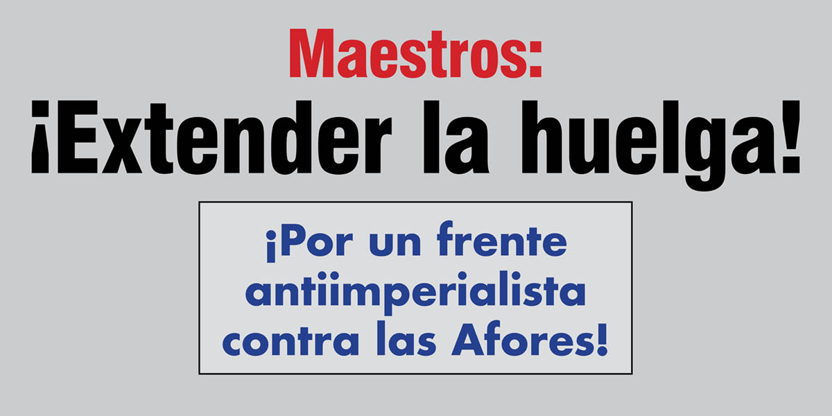 Maestros: ¡Extender la huelga!  |  27 maggio 2025