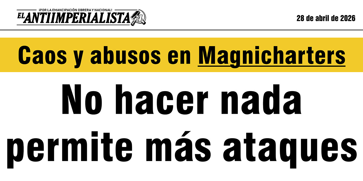 Caos y abusos en Magnicharters | No hacer nada permite más ataques