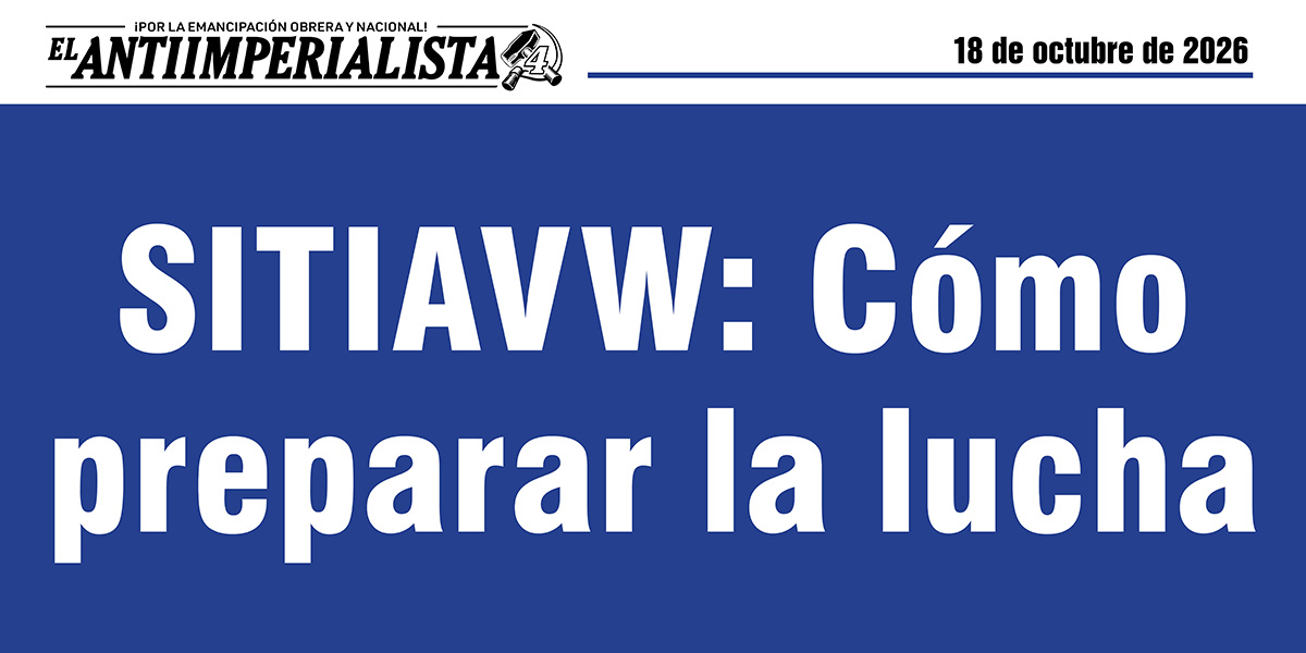 SITIAVW: Cómo preparar la lucha