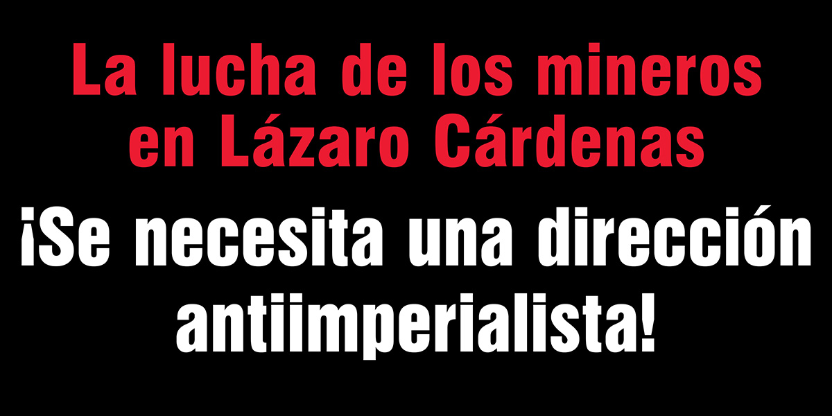 ¡Se necesita una dirección antiimperialista!