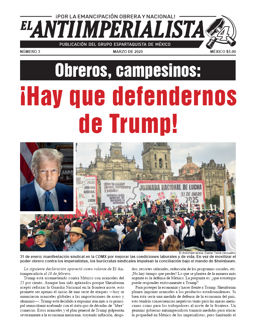 El Antiimperialista No. 3  |  1 March 2025