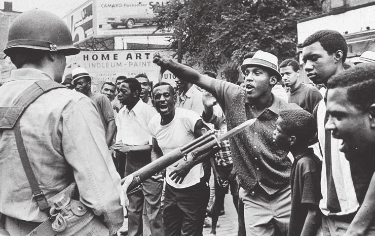 National Guard in Newark to repress 1967 ghetto upheaval