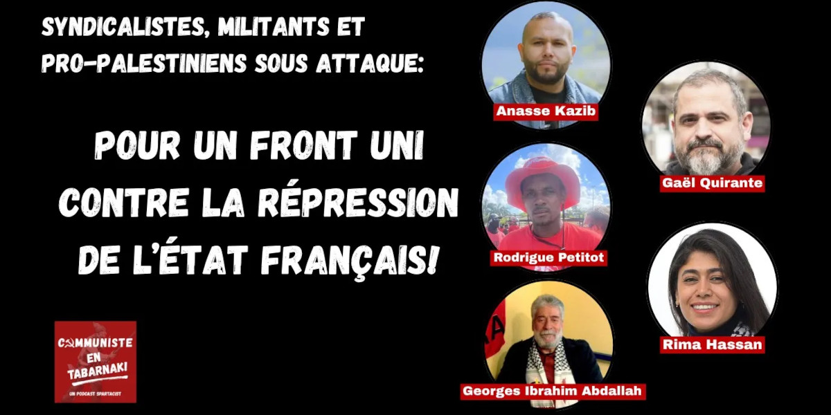 Pour un front uni contre la répression de l’État français!  |  Hunyo 3, 2025