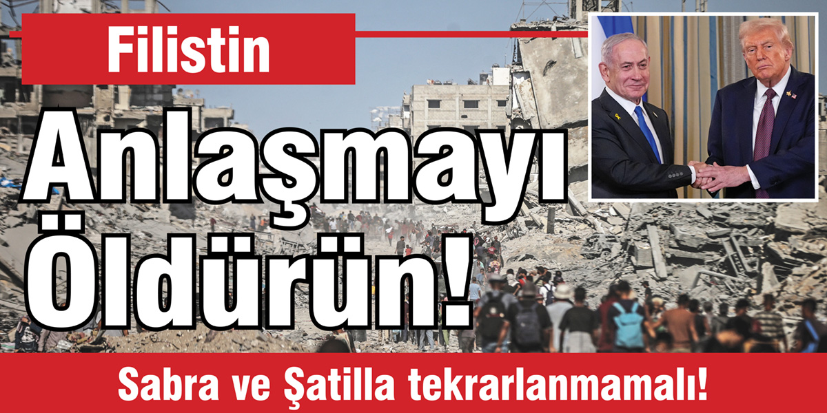 Filistin | Anlaşmayı öldürün!