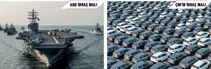 ABD İHRAÇ MALI / ÇİN’İN İHRAÇ MALI