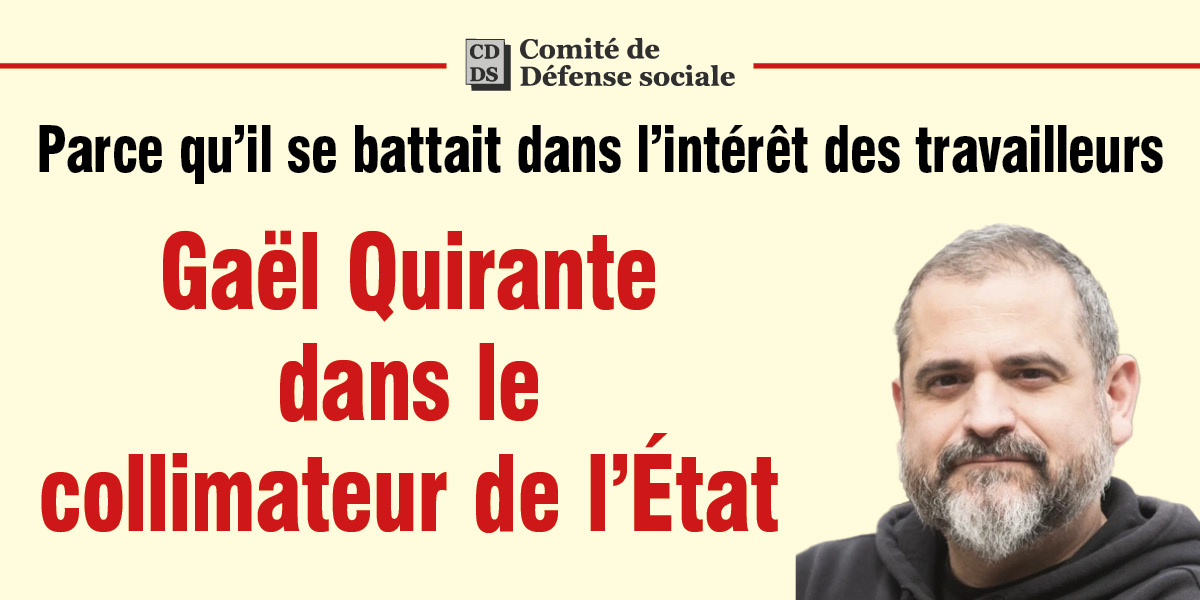 Gaël Quirante dans le collimateur de l’État