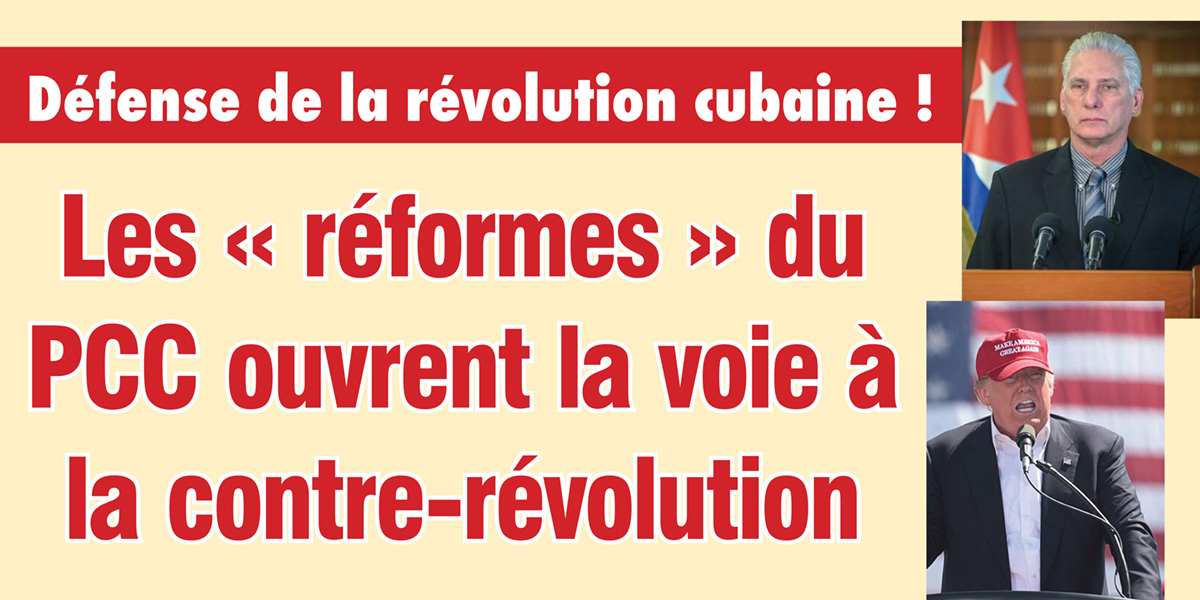 Les « réformes » du PCC ouvrent la voie à la contre-révolution