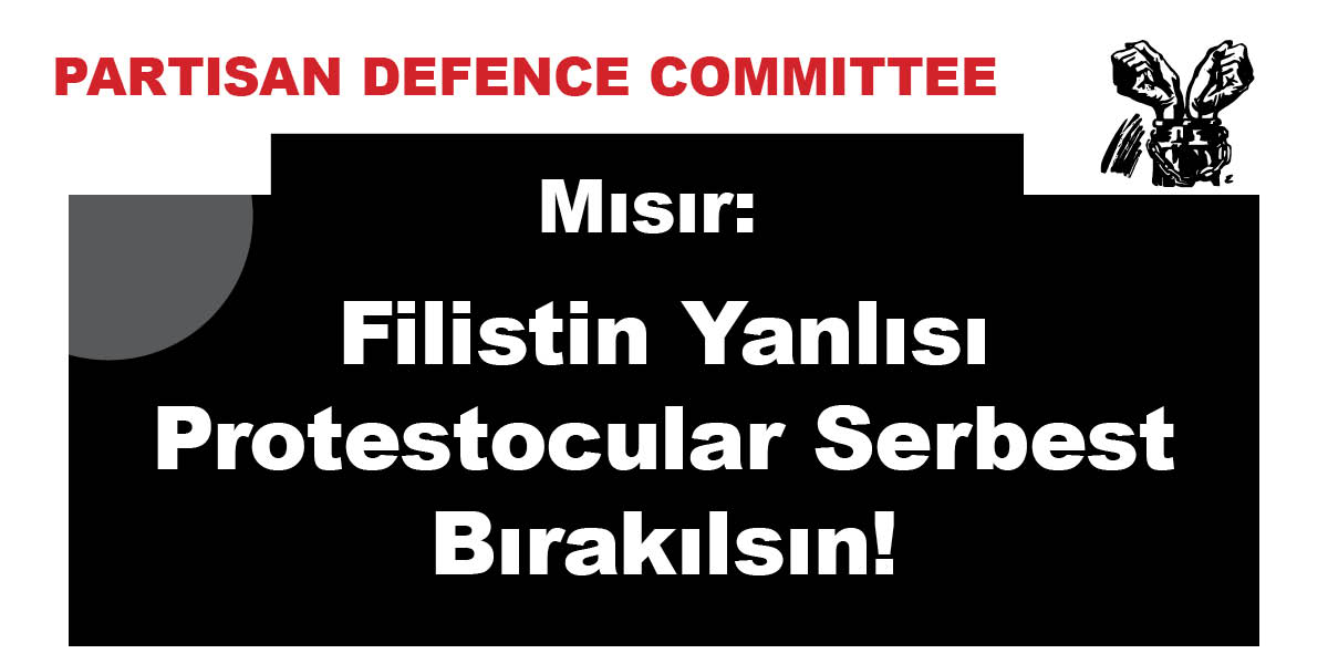 Mısır: Filistin Yanlısı Protestocular Serbest Bırakılsın!
