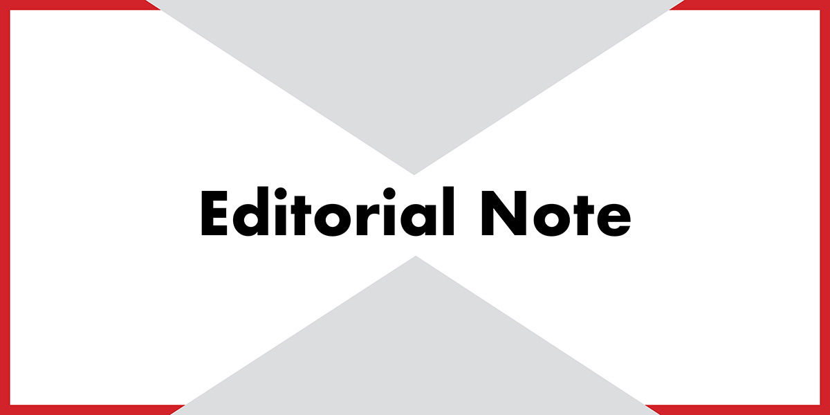 Editorial Note