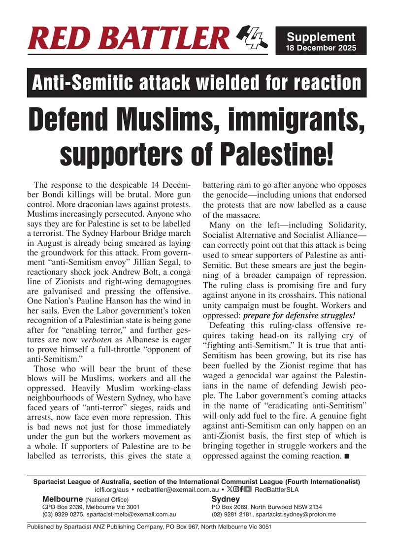 Red Battler supplement  |  18 December 2025