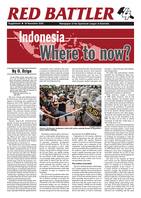 Indonesia: Where to now?