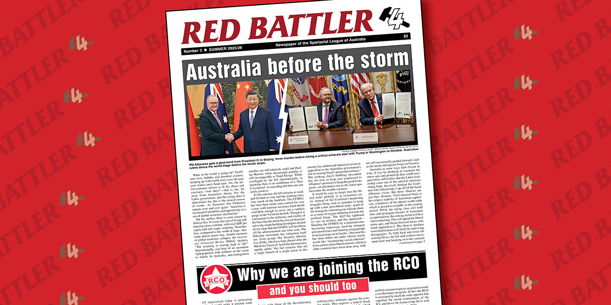 Red Battler No. 3 | 14 December 2025