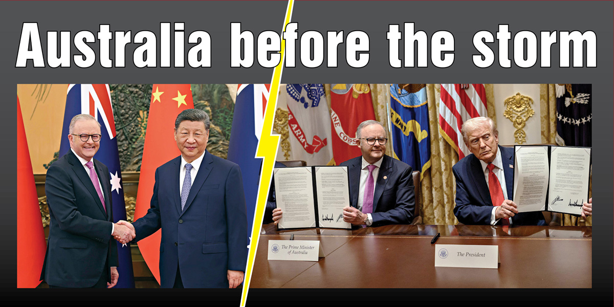 Australia before the storm