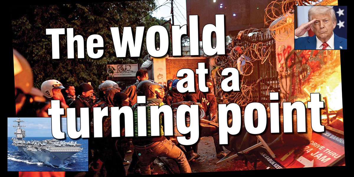 The world at a turning point