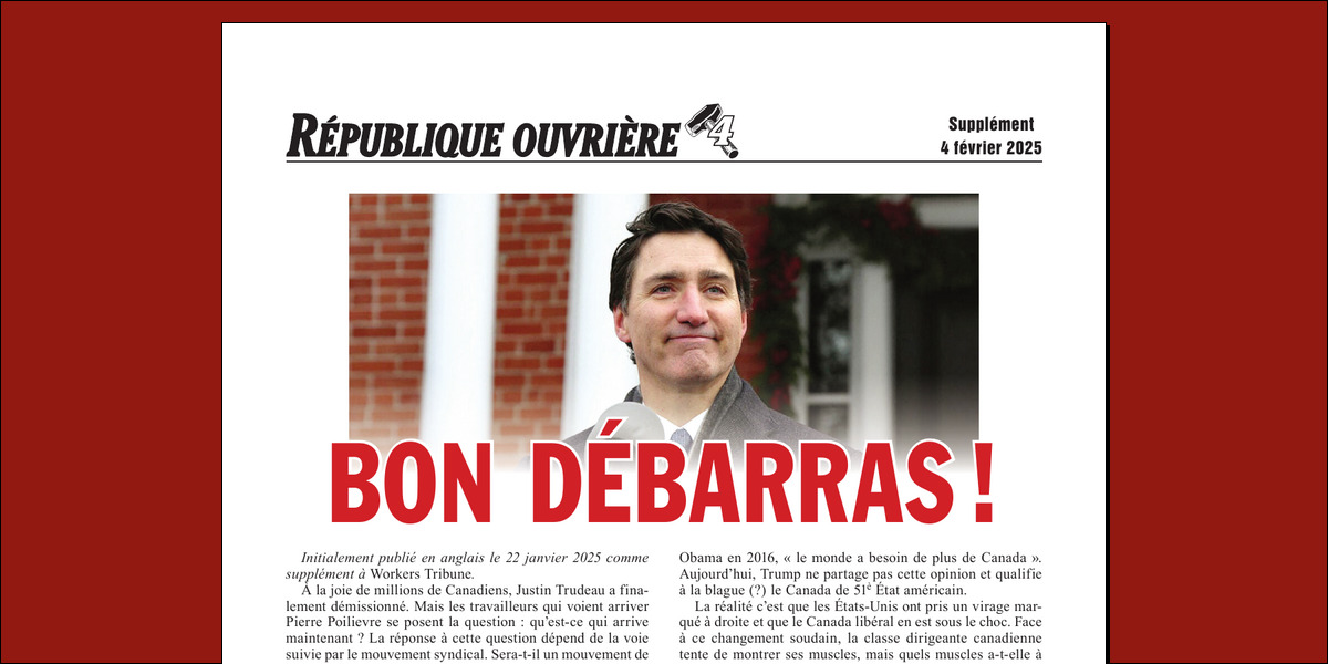 BON DÉBARRAS !  |  4 février 2025