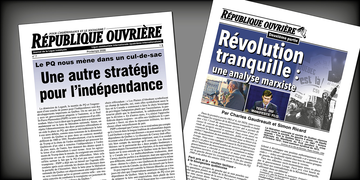 République ouvrière nº 7  |  17 mars 2026
