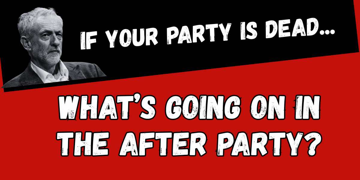 If Your Party is dead...what's going on in the after party?