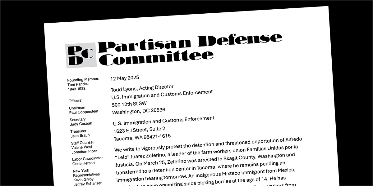 PDC Letter: Release Detained Farm Workers! Hands Off the Farm Workers Unions!  |  12 May 2025