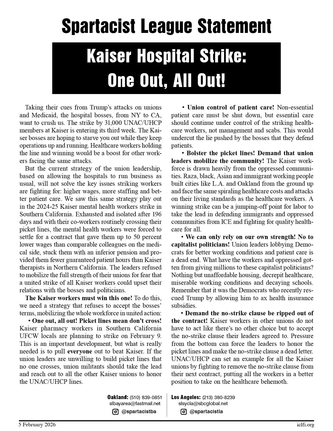 SL/U.S.  |  5 February 2026