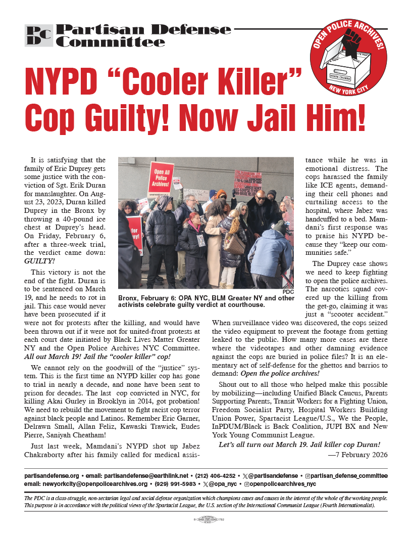 PDC Statement  |  7 February 2026