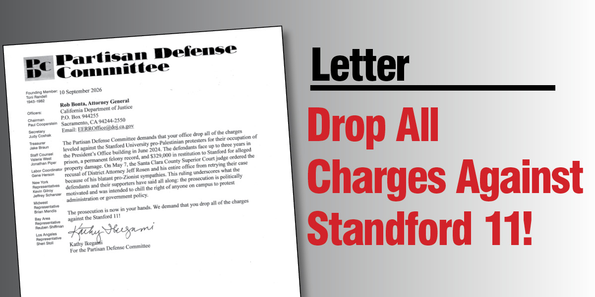 Drop All Charges Against Stanford 11!