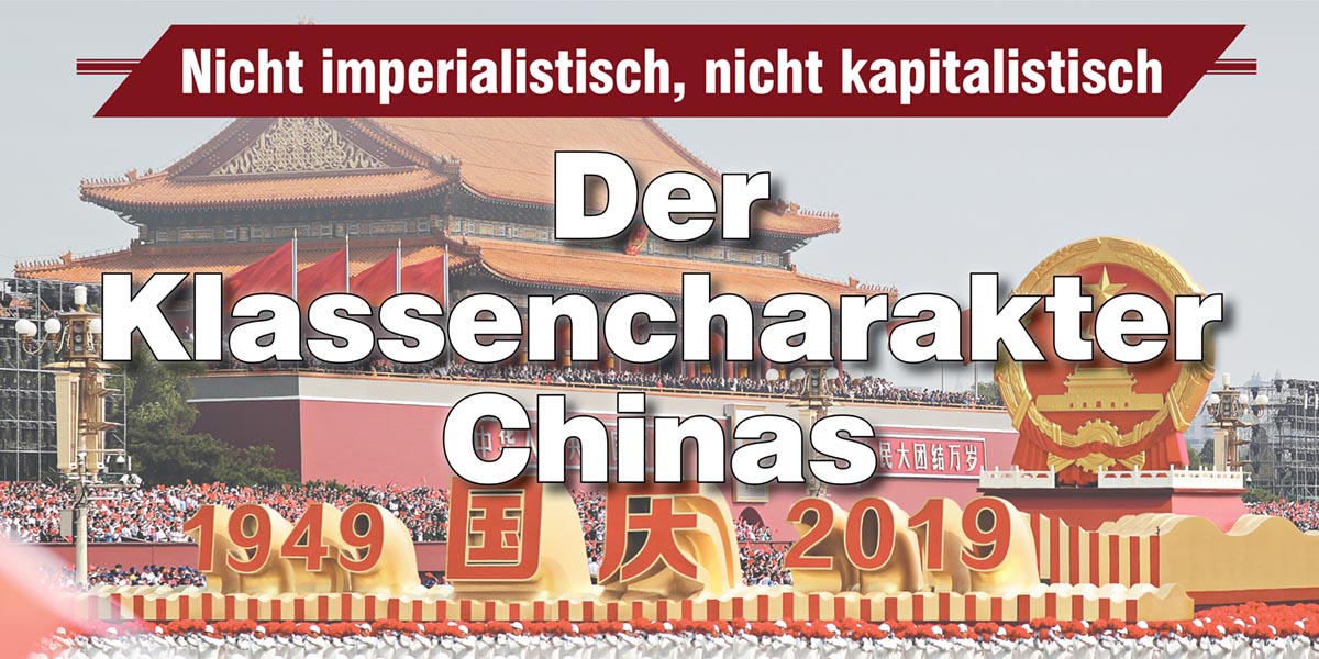 Der Klassencharakter Chinas