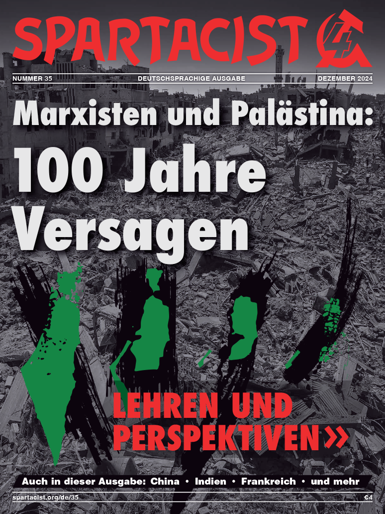 Spartacist (deutschsprachige Ausgabe) 35호  |  2024년 12월 15일