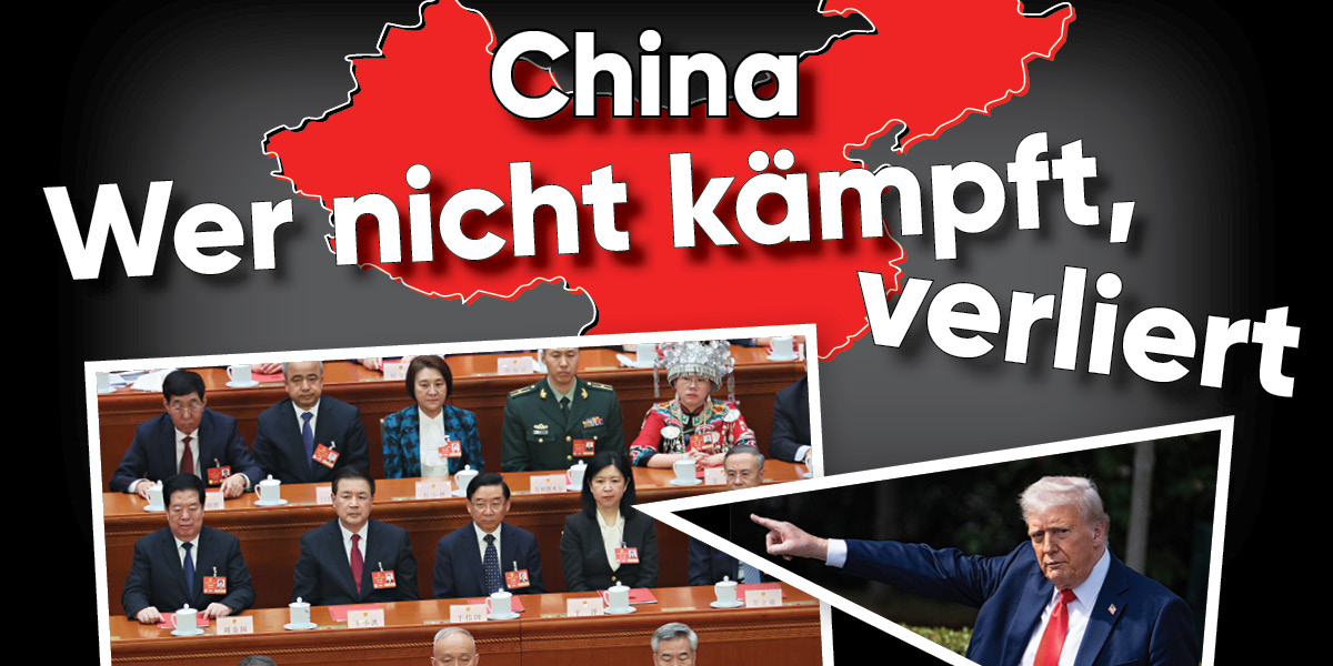China: Wer nicht kämpft, verliert