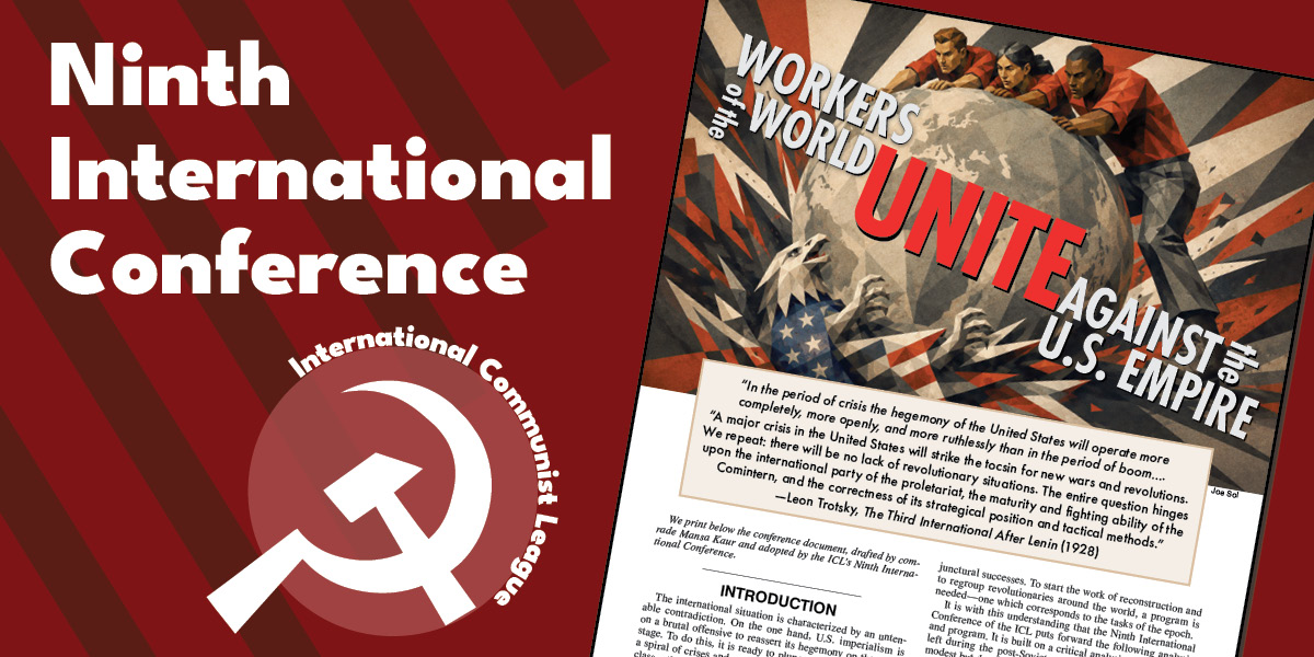Spartacist (English edition) No. 71  |  25 August 2026