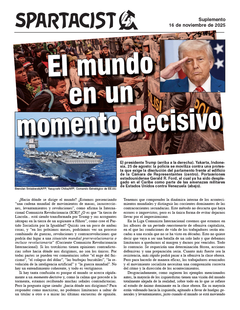 El mundo en un momento decisivo