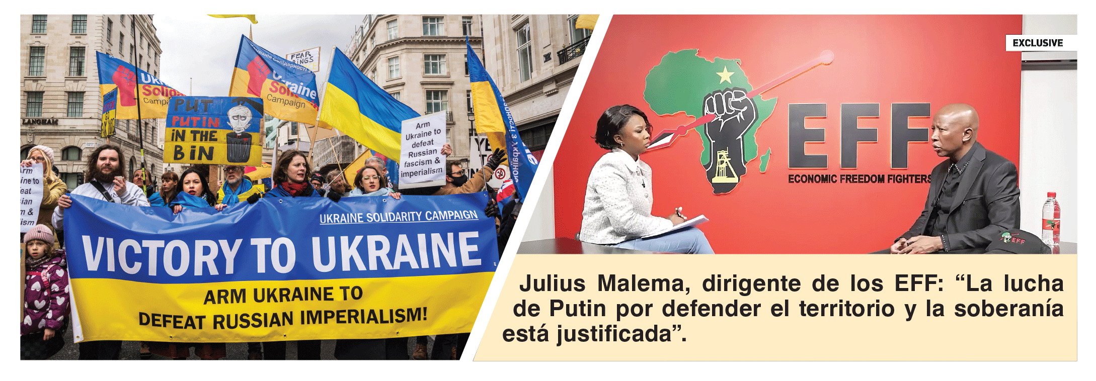 Desde los porristas pro imperialistas que llaman a enviar armas a Ucrania hasta los porristas “antiimperialistas” pro Rusia