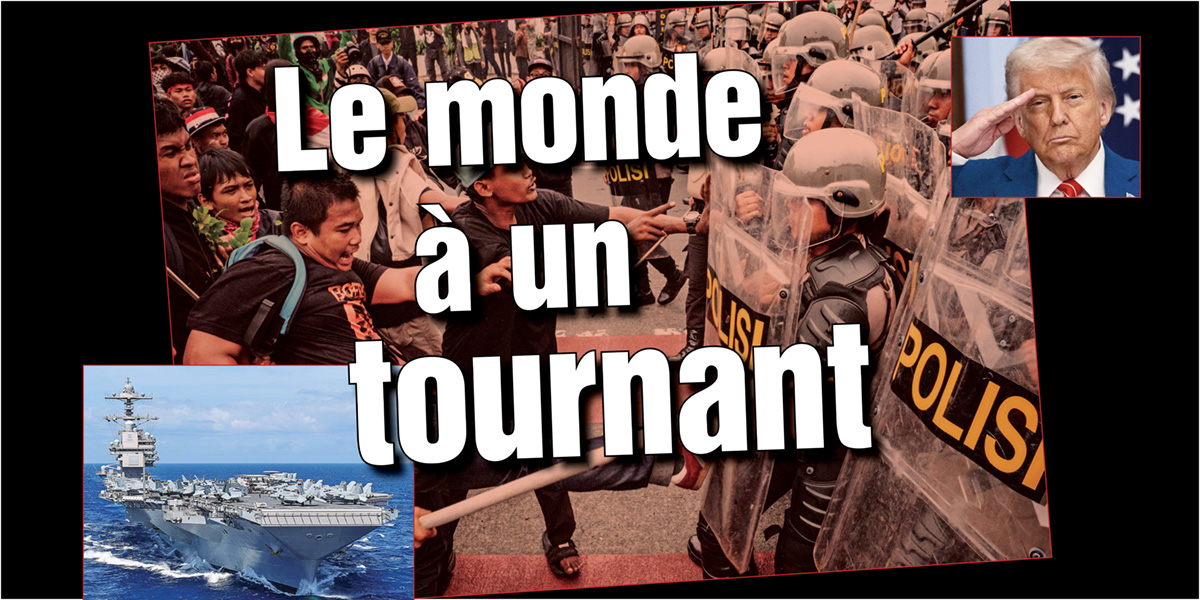 Le monde à un tournant