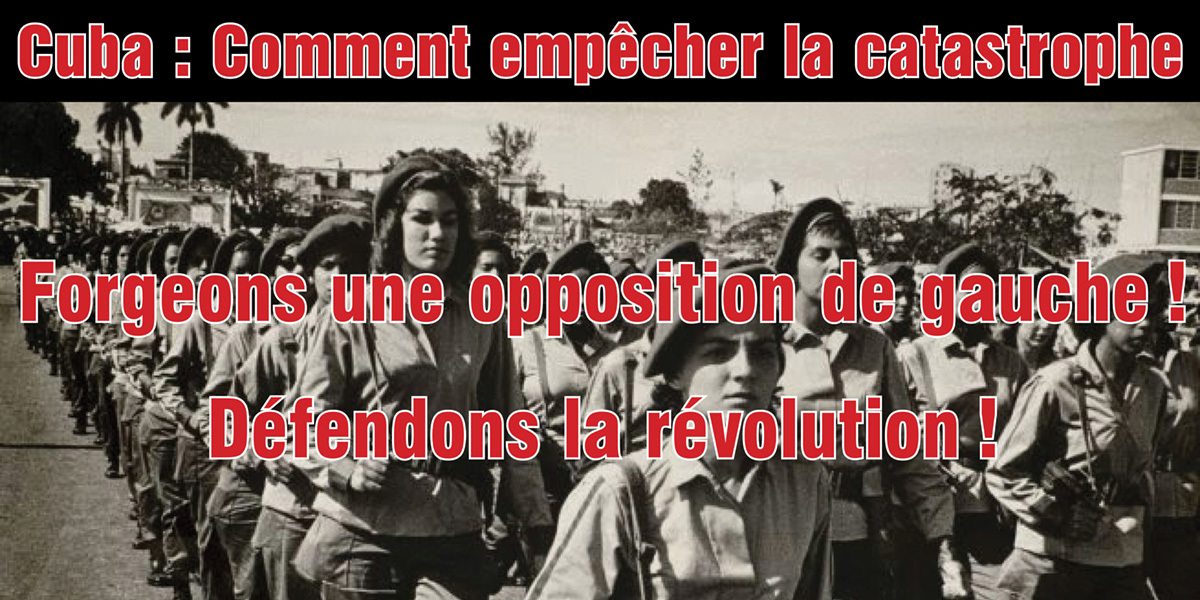 Cuba : Comment empêcher la catastrophe