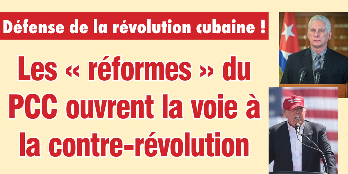 Les « réformes » du PCC ouvrent la voie à la contre-révolution