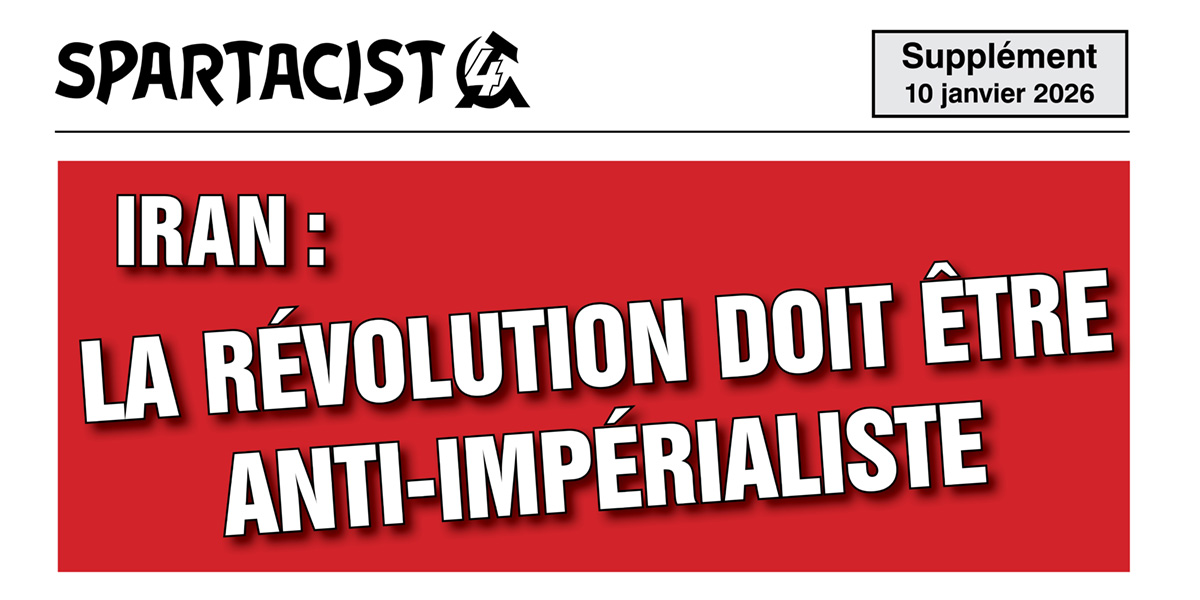 Iran : La Révolution Doit Étre Anti-Impérialiste