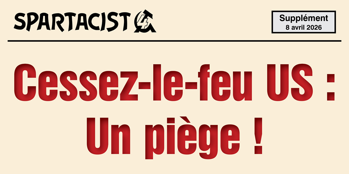 Cessez-le-feu US : Un piège !