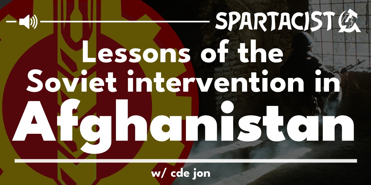Lessons of the Soviet intervention in Afghanistan  |  24 August 2025