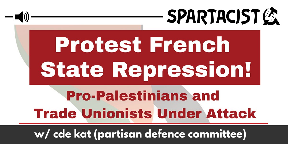 A call to action! Protest French state repression!  |  Mayo 30, 2025