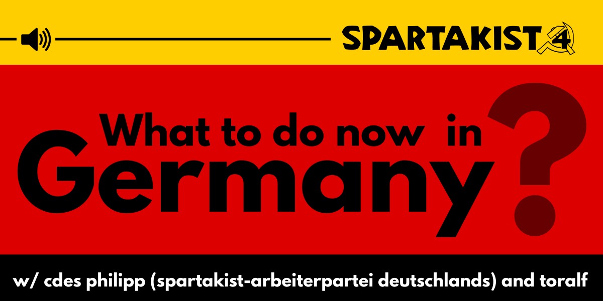 What to do now in Germany?  |  3 May 2025