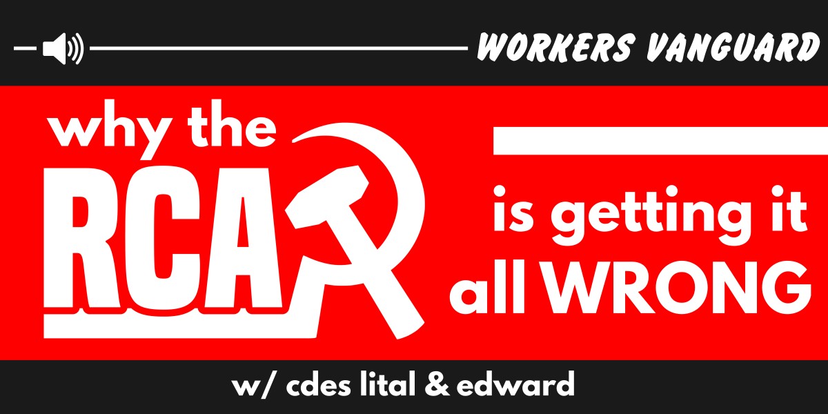 Why the RCA is getting it all wrong
