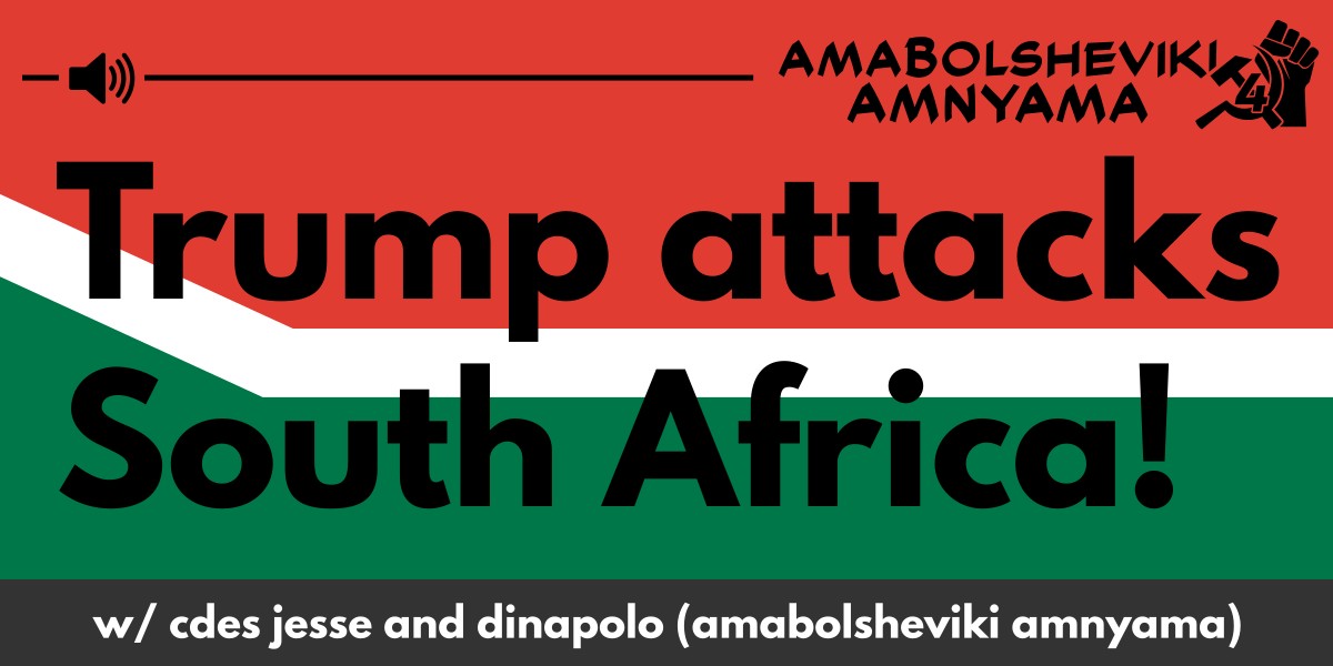 Trump attacks South Africa!  |  31 May 2025