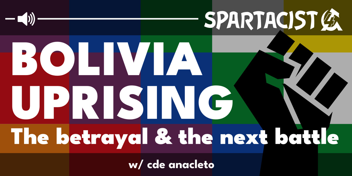 Bolivia Uprising - The betrayal & the next battle