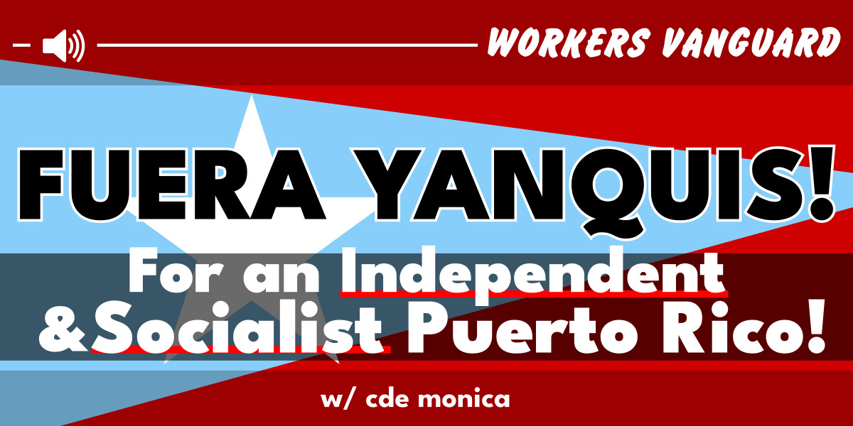 Fuera yanquis!