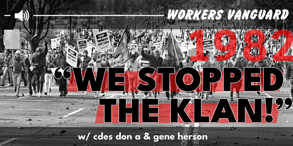 “We stopped the Klan!”