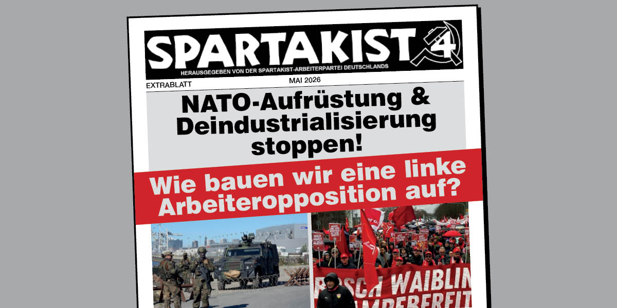 Spartakist supplement  |  Abril 27, 2026