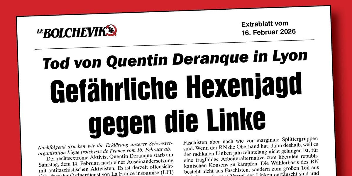 Frankreich | Gefährliche Hexenjagd gegen die Linke