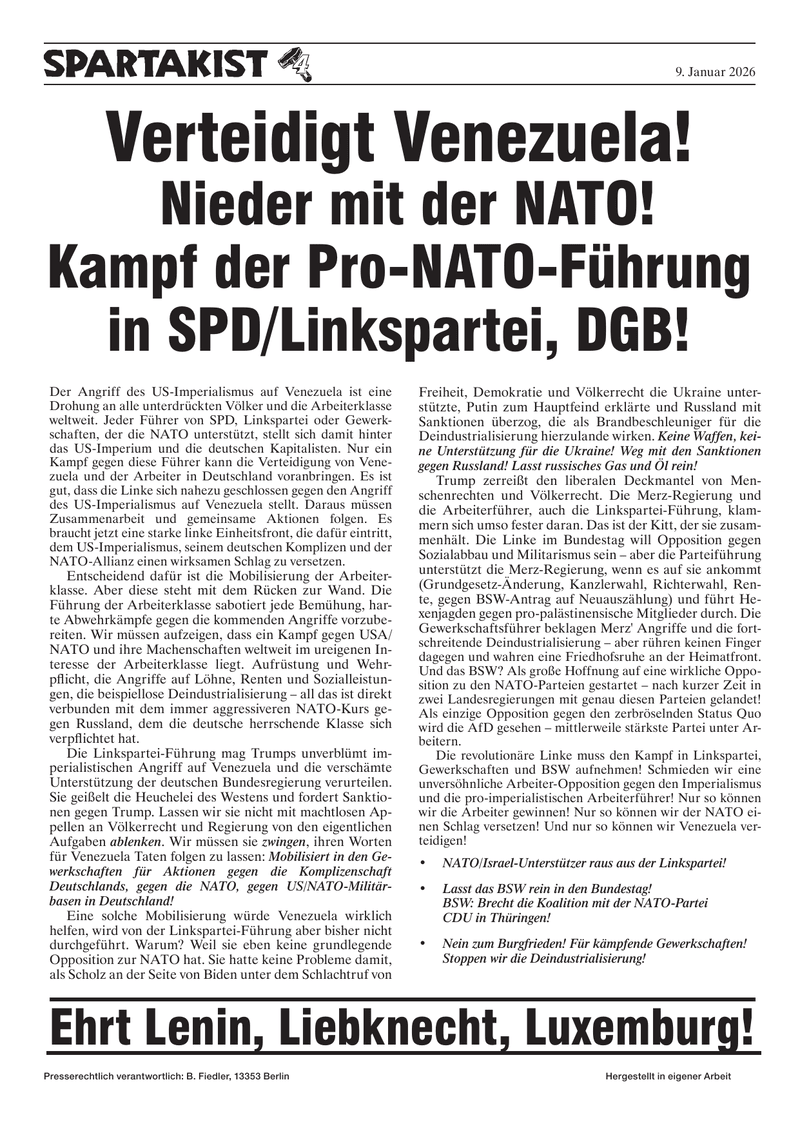 Verteidigt Venezuela!