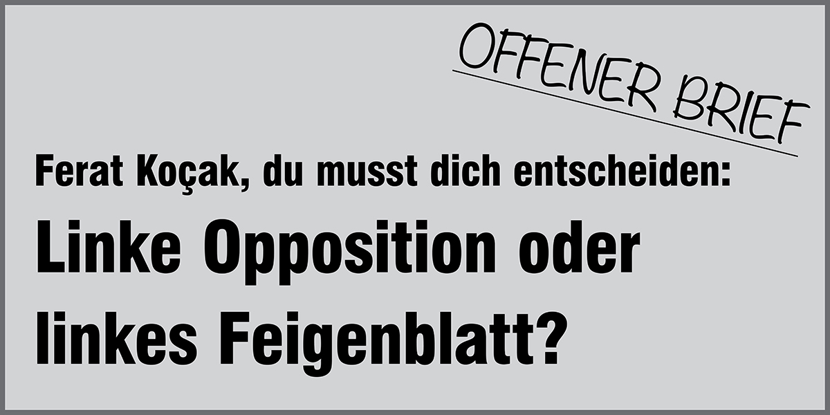 Linke Opposition oder linkes Feigenblatt?