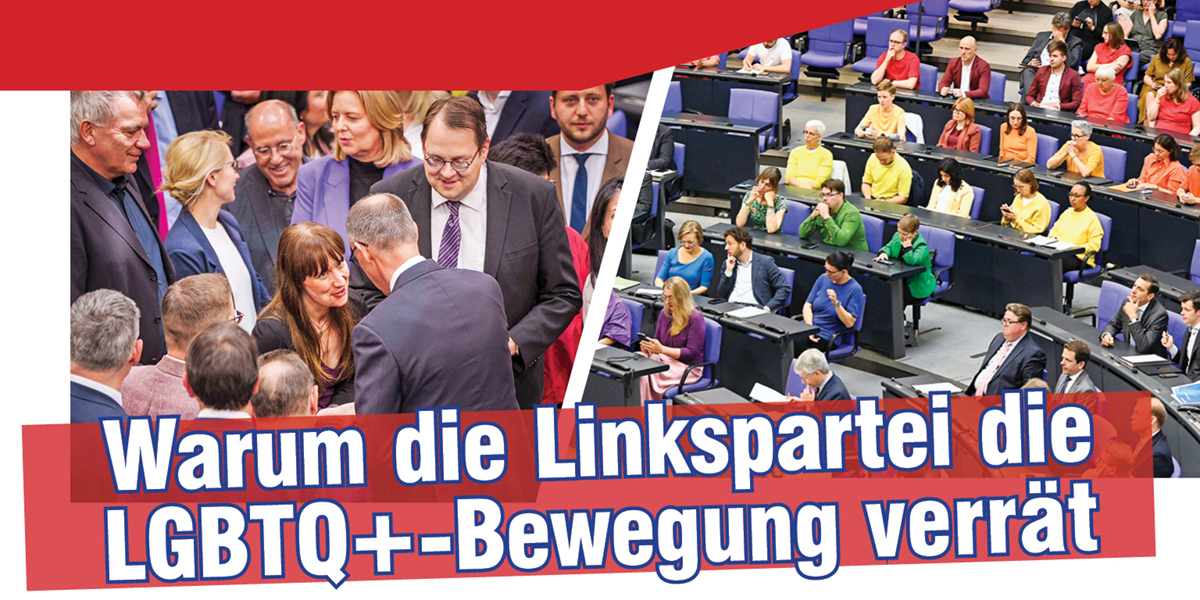 Warum die Linkspartei die LGBTQ+-Bewegung verrät